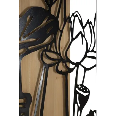 Panel ścienny LOTUS Ferro i Wood 60x2x90 cm